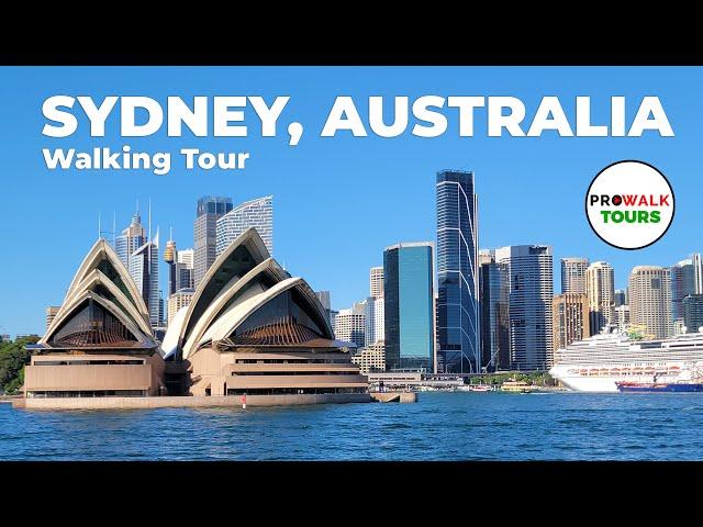 Sydney, Australia Walking Tour - 4K60fps with Captions - Prowalk Tours