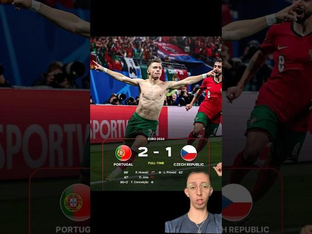 #Portugal & #CR7 win vs #Czechia‼️