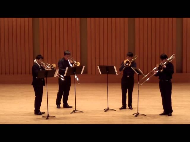 L. Bernstein: West Side Story: One Hand, One Heart for Trombone Quartet (arr. Pete M. Guinness)