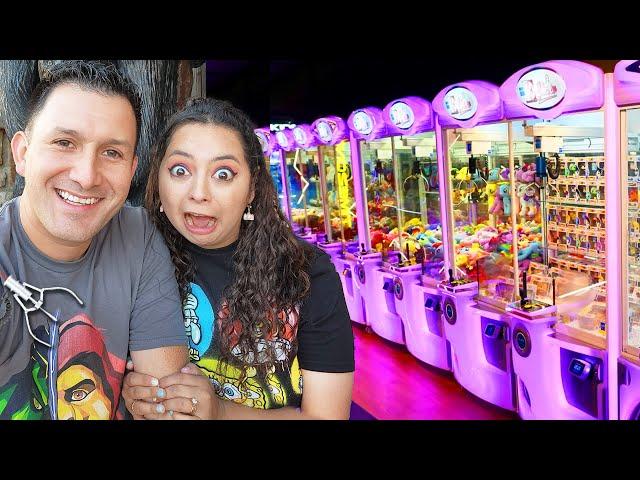 We Played EVERY Claw Machine in this CITY!!!