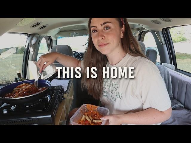 Realistic day living in my SUV | solo female van life