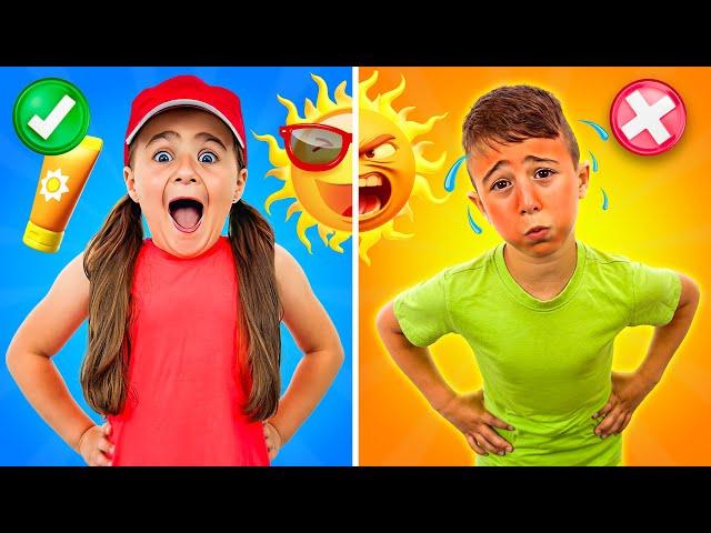 Summer Safety Rules | Video Compilation @DeeDeeShow