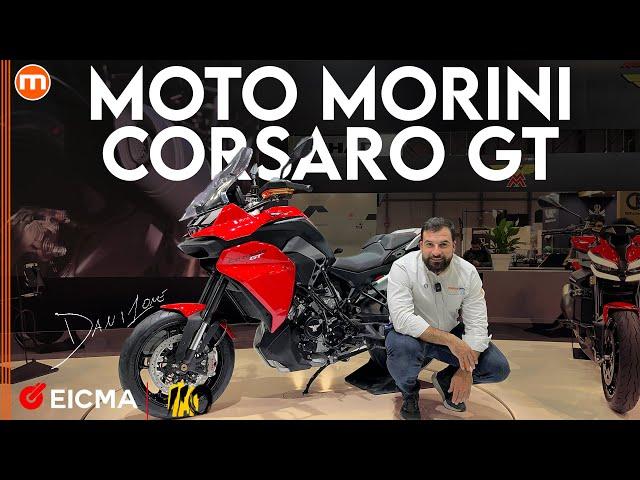 Moto Morini Corsaro GT | A EICMA 2024 una sport tourer che ruba gli sguardi