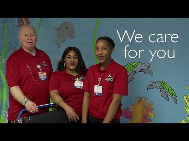 We Care for You | Patient Escorts at Johns Hopkins Bayview Medical Center