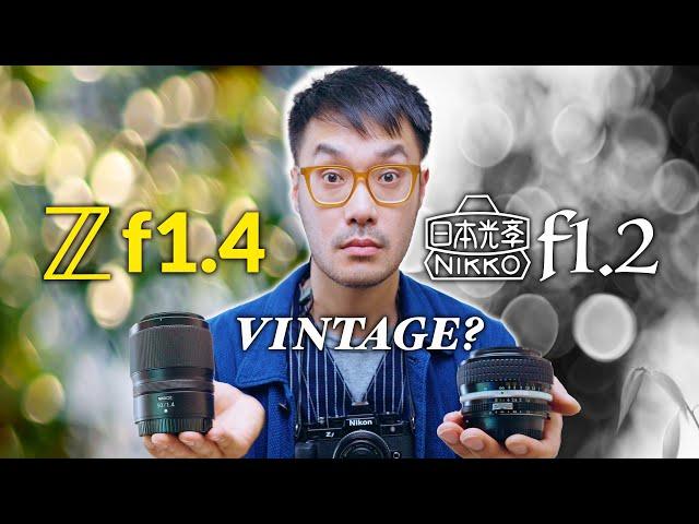 First Fast Fifty for Nikon Zf? | Nikon 50mm f1.4 Z vs AIS Nikkor