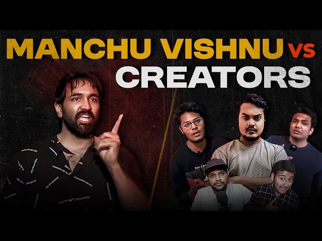 MANCHU VISHNU VS CREATORS|Let’sTalkMedia|@ThreeAngryBoys @BarbellPitchMeetings @KingChandrahas4u