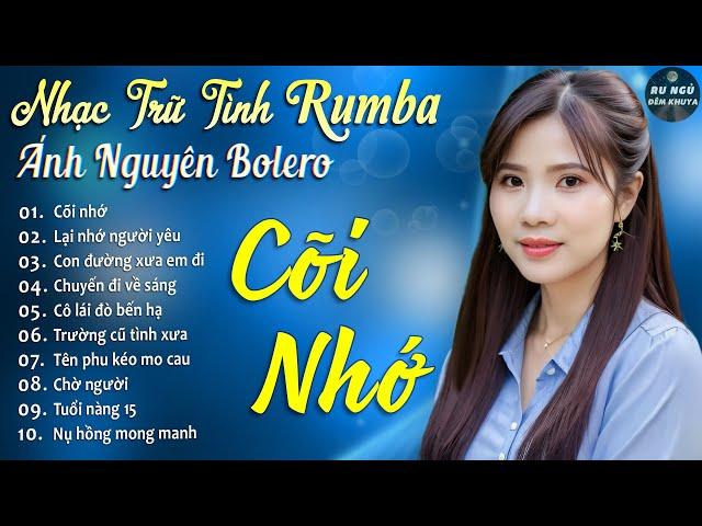 CÕI NHỚ  ALBUM RUMBA ÁNH NGUYÊN HAY NHẤT MỌI THỜI ĐẠI  LK RUMBA CỰC HÓT 2024