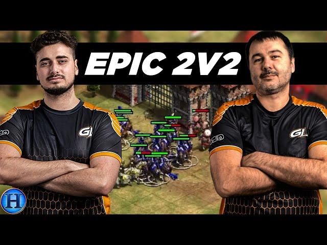 EPIC 2v2 Match Ft. Daut | AoE2