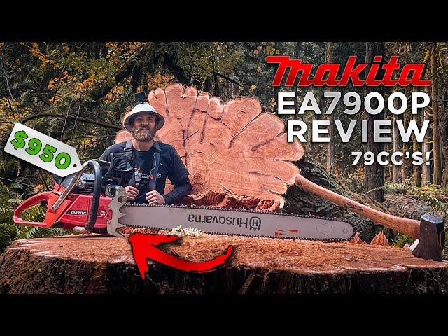 Chainsaw Review! Logging With The Makita 7900P!