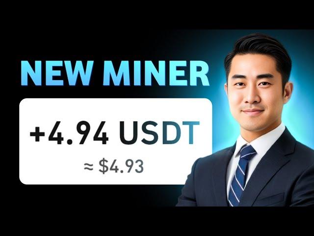 MINE $4.94 In 0 sec  New Usdt mining site + payment PROOF