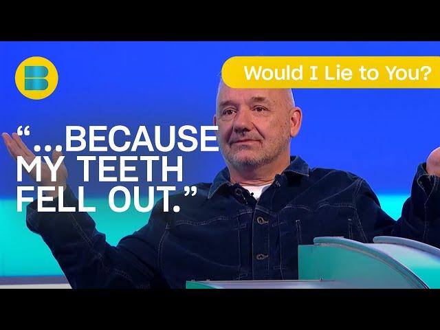 The Time Bob Mortimer's Teeth Fell Out | Would I Lie to You? | Banijay Comedy