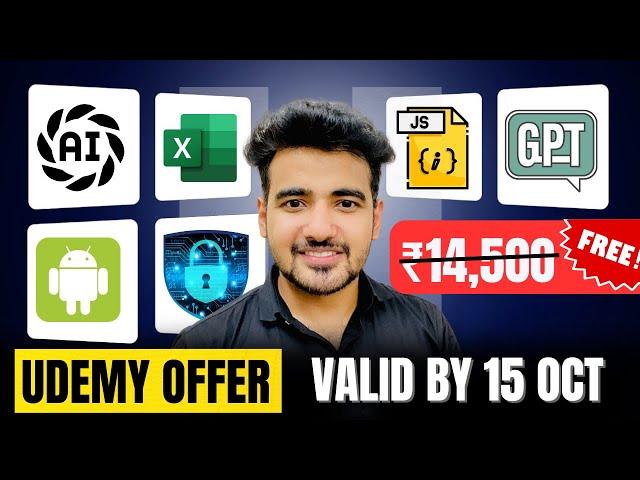 Udemy Free Online Courses With Certificates | Udemy Coupons for Trending Course | ChatGpt, Python