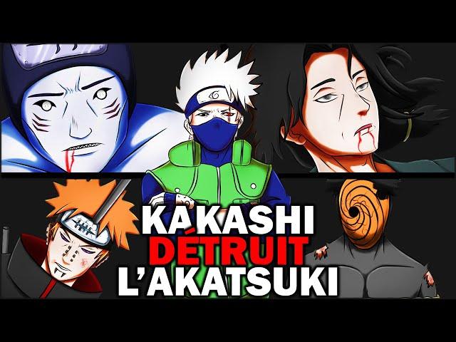 KAKASHI VS AKATSUKI !