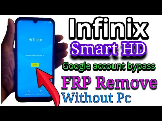 infinix smart hd/(x612b) frp bypass /Google account unlock without pc/new method