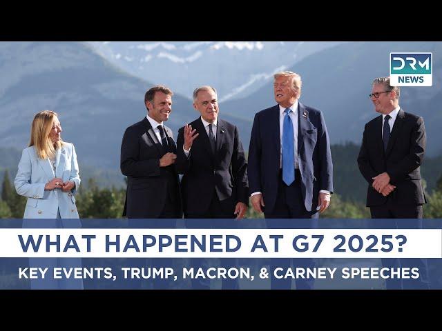 G7 2025 Highlights: Trump’s Ceasefire Push, Macron’s Speech, Sanctions Plan Revealed | AQ1B