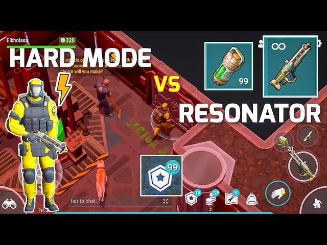 LABORATORY HARD MODE vs RESONATOR ! Last Day On Earth Survival