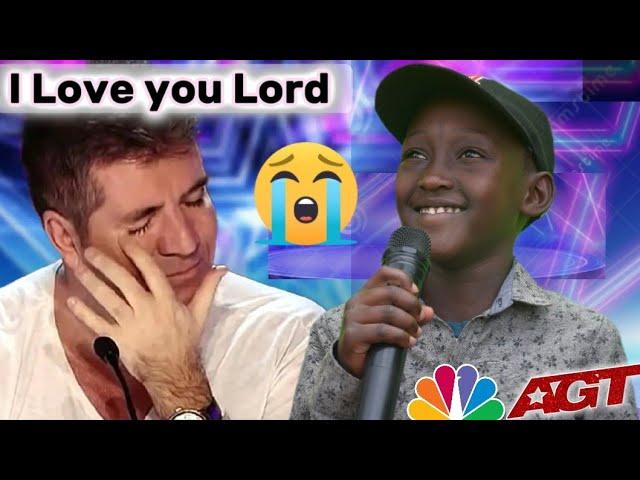 Audience and Simon Cry when Holly Sprit Leads The Singer Emotionally " I Love you Lord " at AGT 2024