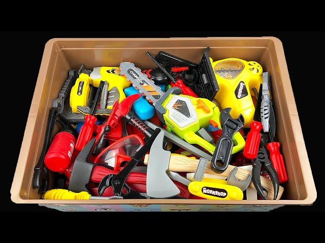 Lots of Toy Tool Set Compilation ! Repair Tools and Firefighter Toys ! Chainsaw - Drills - Hammer