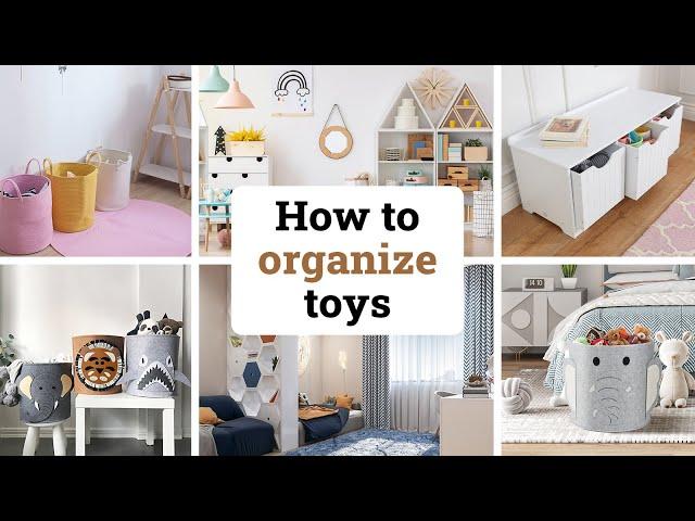 How to organize toys? Organize a children's room or apartment with a child