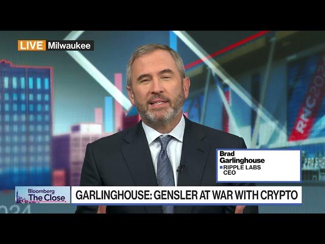 Ripple CEO Brad Garlinghouse Says SEC's Gary Gensler Is at War With Crypto