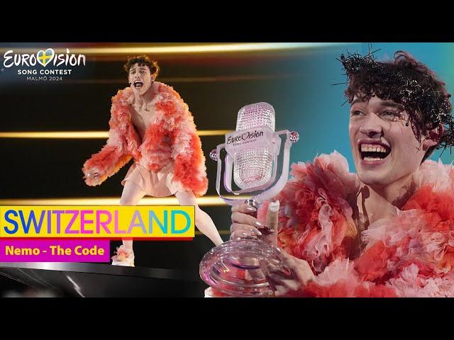 Nemo - "The Code " live switzerland  - Eurovision 2024 semi final 2 jury show