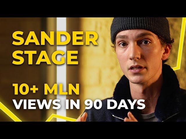 10+ MLN Views and 50k followers in 90 days - Sander Stage