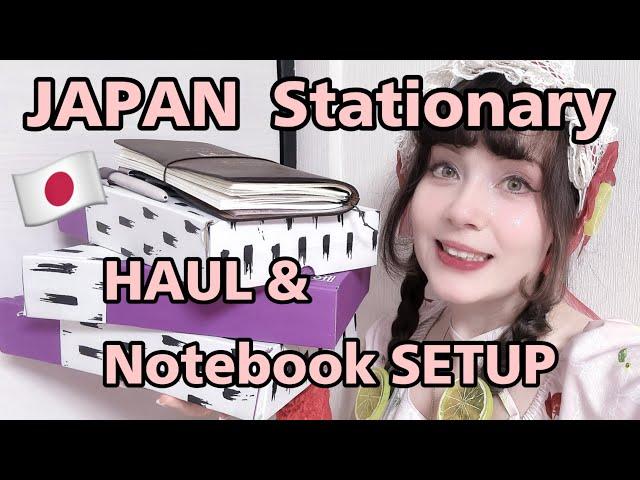 Japan Stationary Haul & Traveler's Notebook Setup