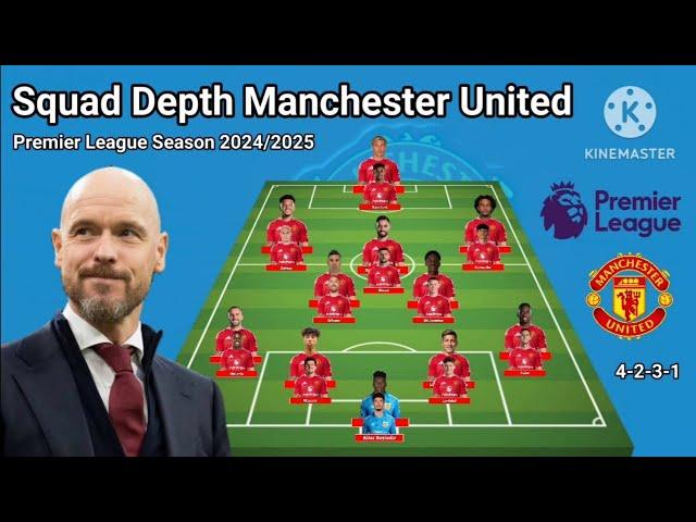 Squad Depth Manchester United For Premier League Season 2024/2025 ~Squad Update Update 29 July 2024