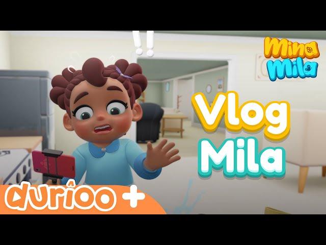 Dari Pengasas Omar & Hana | Mina Mila - Vlog Mila | Cerita Nilai Murni | Durioo+ Original