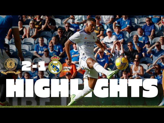 HIGHLIGHTS | Rangers F.C. 2-1 Real Madrid