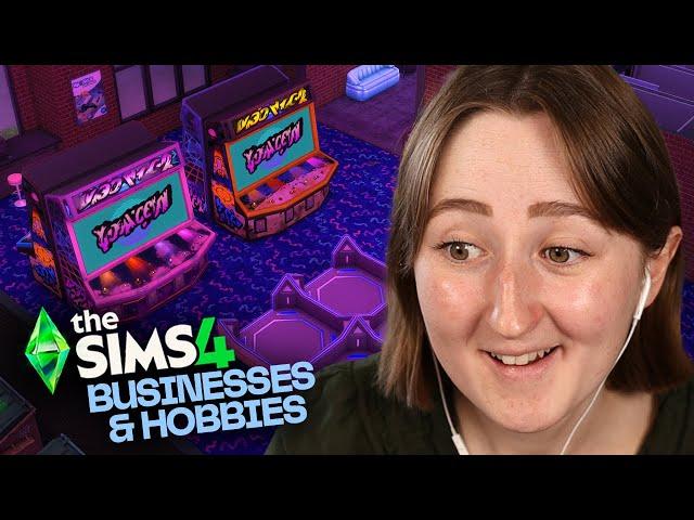 building a BOWLING ALLEY + ARCADE with businesses & hobbies! (Streamed 3/3/25)