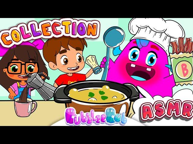 BubbleeBob’s ASMR Collection | Relaxing Morning, Magical Soup & Raccoon Spa!