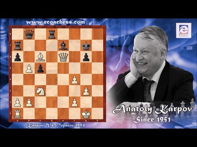 Game of the Day! Karpov vs. Topalov 1994