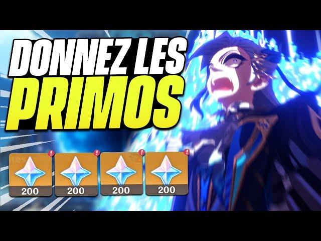 C'EST RIDICULE MIHOYO ! Les 800 Primo-Gemmes Gratuites du Mois | Genshin Impact