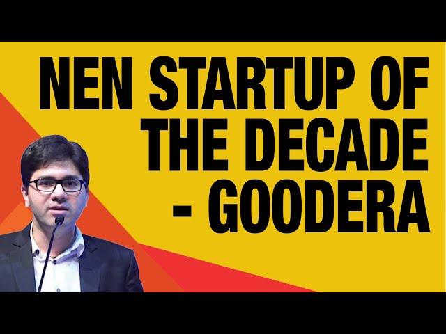 WF NEN STARTUP OF THE DECADE - Goodera | Wadhwani Foundation