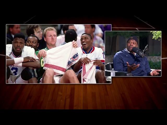 Georgetown HC Patrick Ewing on Larry Bird's Trash Talking | The Dan Patrick Show | 3/30/18