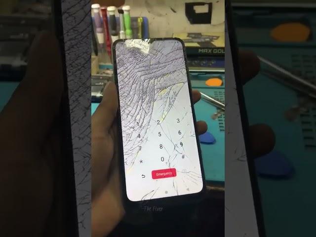 Broken glass replacement without changing original display vivo y20. #vivo #mobile #repair  #service
