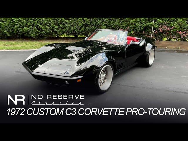 NEW ARRIVAL WALK AROUND Chevrolet Corvette C3 LS3 Custom ProTouring Convertible FOR SALE 18005627815