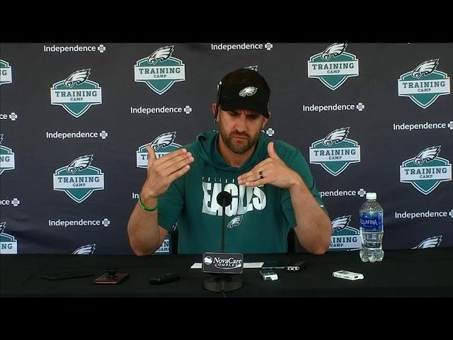 Eagles Training Camp: Nick Sirianni press conference | Live Stream