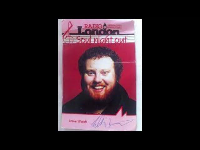 Steve Walsh plays Criminal Element Orchestra on Radio London in 1987