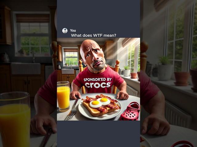 What Does WTF Mean?  (Ai Edition) #ai #chatgpt #memes
