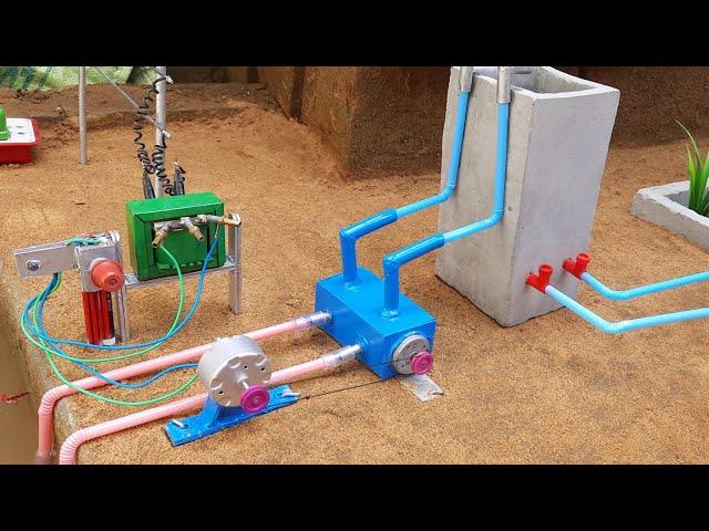 How to make water pump science project | 220volt Transformer | Motor | Project