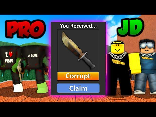 JD vs WS10 and FROSTY for CORRUPT in Murder Mystery 2!