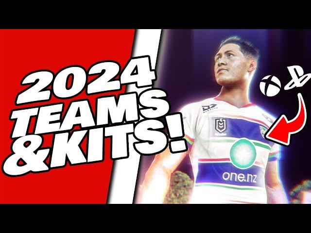 HOW TO GET 2024 NRL TEAMS/KITS FOR PS5/XBOX & PC 