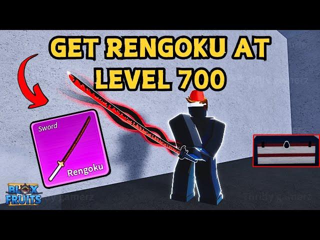 How To Get Rengoku Sword Blox Fruits lvl 700