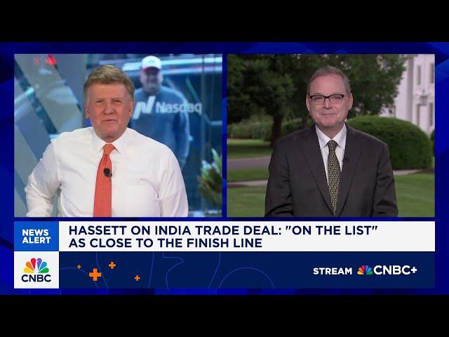 Watch CNBC's full interview with National Economic Council Director Kevin Hassett