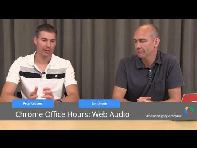 Chrome Developers: Web Audio (Part 1)