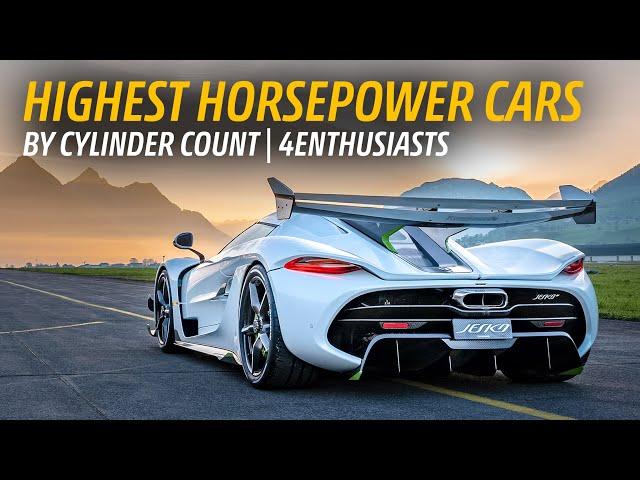 Highest Horsepower Cars by Cylinder Count | 4enthusiasts