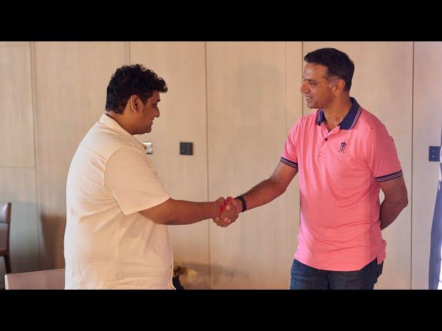 Jab Jr. Jammy met Head Coach Rahul Dravid | Rajasthan Royals