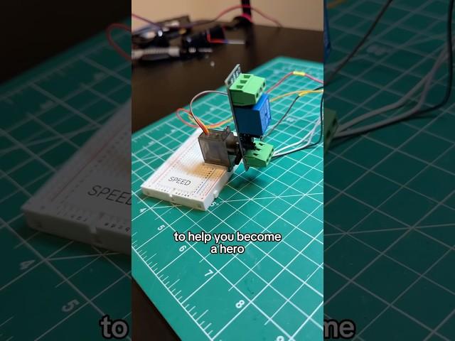 I created a “training” device  #electronics #engineering #arduino